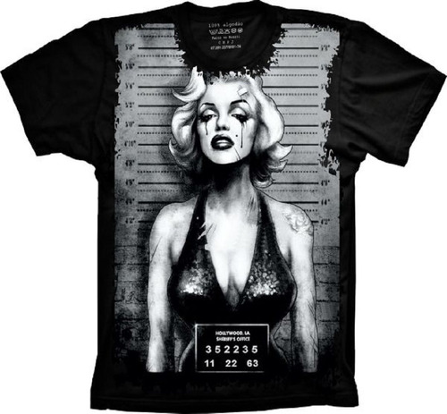 Camiseta Plus Size - Cantora - Marilyn Mon