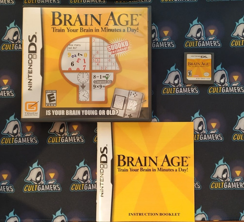 Imagen 1 de 1 de Brain Age - Nintendo Ds Tambien Compatible Con 2ds Y 3ds