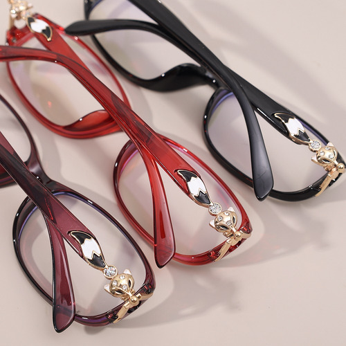 Gafas Con Forma De Cabeza De Zorro, Con Forma De Espejo, Luz