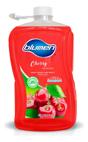 Blumen Jabón Líquido Para Manos Cherry Blossom 4 Lt