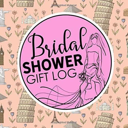 Bridal Shower Gift Log Gift Card Registry, Gift Register, Gi