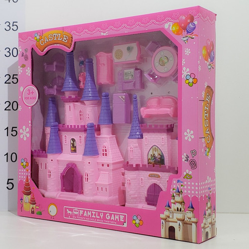Castillo Princesa Grande Muebles Tv Mesa Juguete Regalo Niña