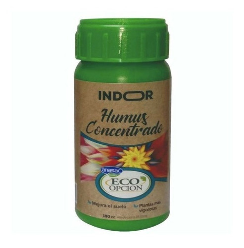 Fertilizante Humus Concentrado Liquido 180 Cc - Anasac 