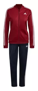 Conjunto adidas Mujer Dama Deportivo Rojo Essentials