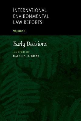 Libro International Environmental Law Reports - Cairo A.r...