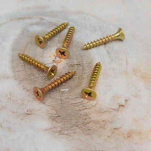 Parafuso Chipboard 4,5x35 Cabeça Chata Philips 500 Unidades