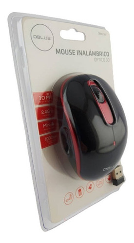 Mouse Inalambrico Optico 3d 2.4g 1000pdpi Dbm2307