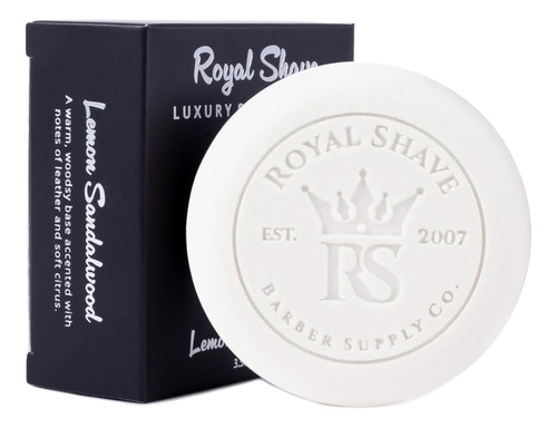 Royalshave Shaving Soap Refill - Lemon Sandalwood Scent!