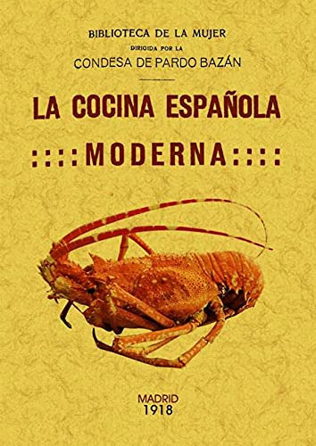 Libro La Cocina Española Moderna De Pardo Bazan Emilia