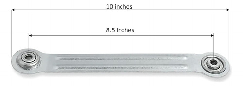 4 Pk Smider Rowing Arm 10 Longitud, 8 5/8 De Agujeros A Aguj
