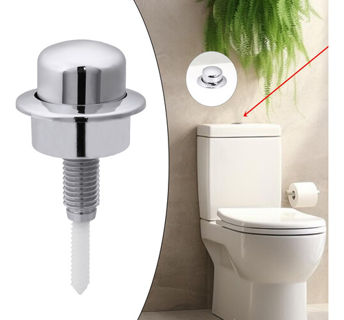 Botón Del Tanque De Agua Del Inodoro Presione 10cmx4.8 Cm