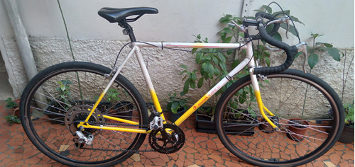 Bicicleta Monark Super 10 Yellow White Reformada Speed