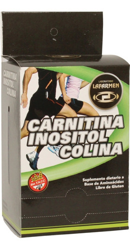 Carnitina Lafarmen X150 Capsulas Sabor Neutro