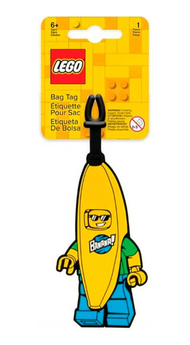 Etiqueta De Bolsa De Lego Iconic Bag Tag Banana Guy