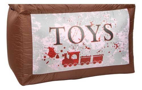 Inflable Caja De Juguetes Diabólicos Halloween Decorativos