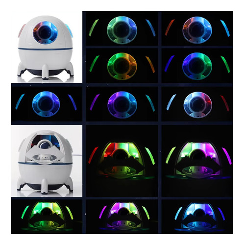 Difusor Para Hogar Cápsula Espacial (recargable)