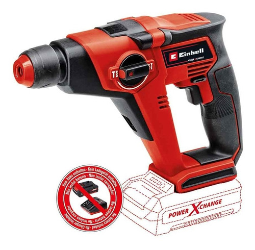 Rotomartillo 12mm 18v 1.3j  Einhell Te-hd 18/12 Li Solo *ub*