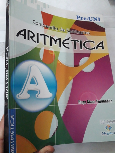 Libro  Compendio De Seminarios Pre-uni Aritmetica