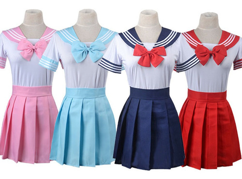 Sailor Moon Cosplay Disfraz Estudiante Uniforme Jk Traje