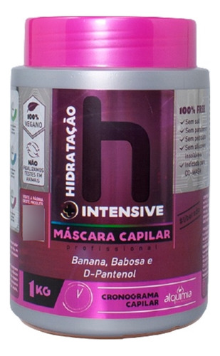 Tratamento Máscara Capilar De Hidra Cronograma Intensive 1kg