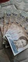 Comprar Billete De 500 Bolivares Año 2017 (fuera De Circulacion)