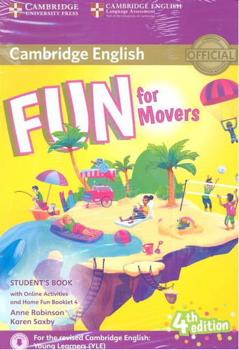 Fun For Movers Student's Book With Onlin... (libro Original)