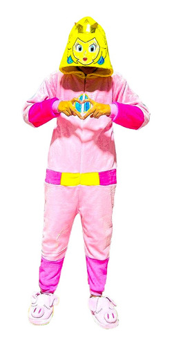 Kigurumi O Pijama Térmica Princesa Peach Niño(a)