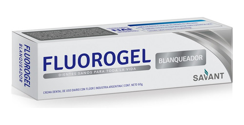Fluorogel Blanqueador Crema Dental X 60 Gr 