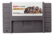 Comprar Cartucho De Multijuegos Super Nintendo Snes 1200 En 1