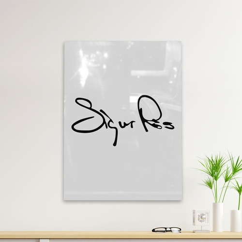 Cuadro Deco Sigur Ros (d0342 Boleto.store)