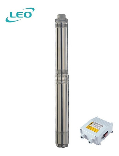 Imagen 1 de 2 de Electrobomba Sumergible Leo 3/4 Hp C/tablero 4xrm6/6-0.55