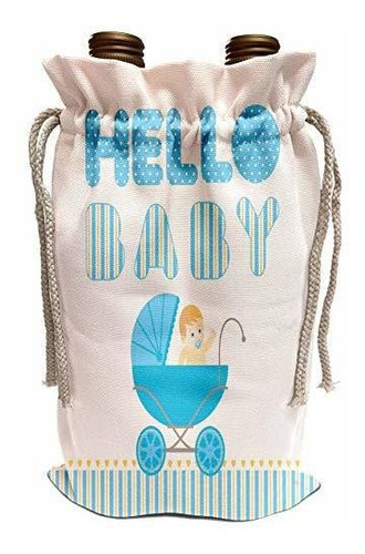 3drose Belinha Fernandes - Hello Baby Gifts - Baby Blue Stro