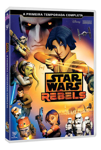Dvd Star Wars Rebels 1 Temporada Completa - 3 Dvds
