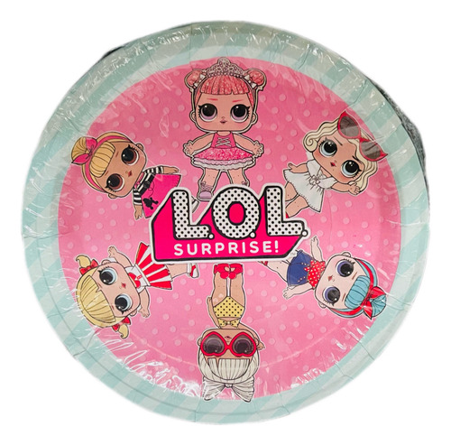 Kit De Lol Surprise Muñeca 321 Pz Desechable 80 Invitados