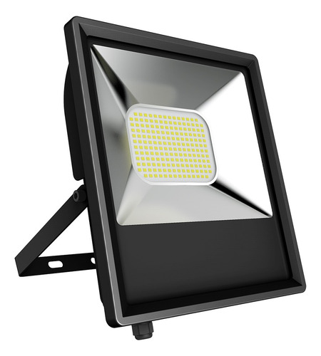 Lampara Decorativa De Piso Led Izar2 Negro 3000k Tecnolite Color de la luz Blanco cálido