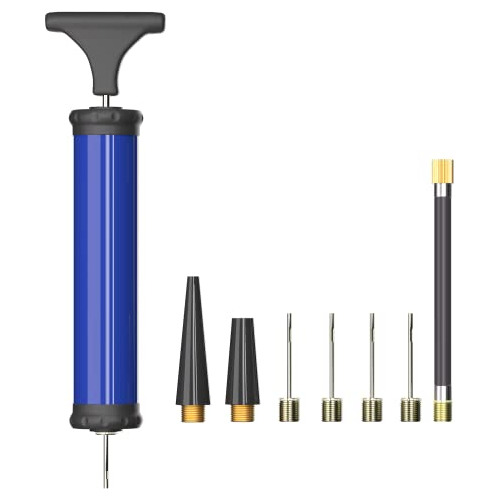 Bomba De Bola Hdnnc, Kit De Inflador De Bomba De Aire Con Ag