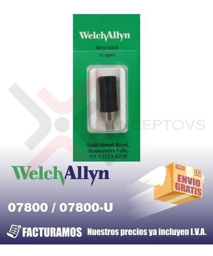 Foco Original Welch Allyn 07800 Genuino Original 100%