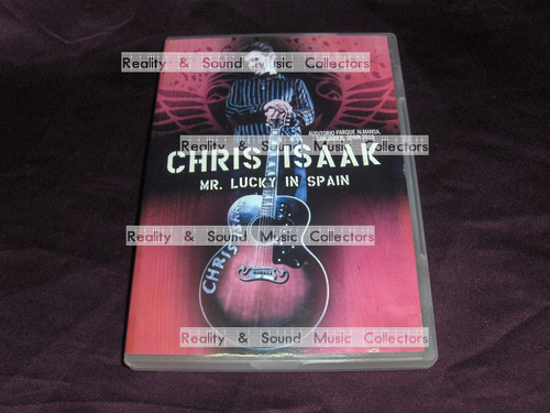 Chris Isaak Mr Lucky In Spain Dvd Europeo De Coleccion