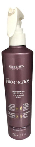 Spray Fixador De Cachos Essendy Pró Cachos 250ml