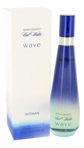 Davidoff Cool Water Wave Eau De Toilette Spray Para Mujer, 3