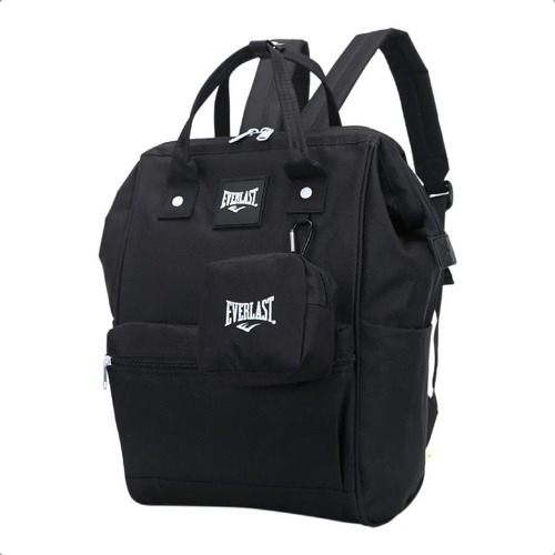 Cartera Mochila Everlast Porta Notebook Con Monedero