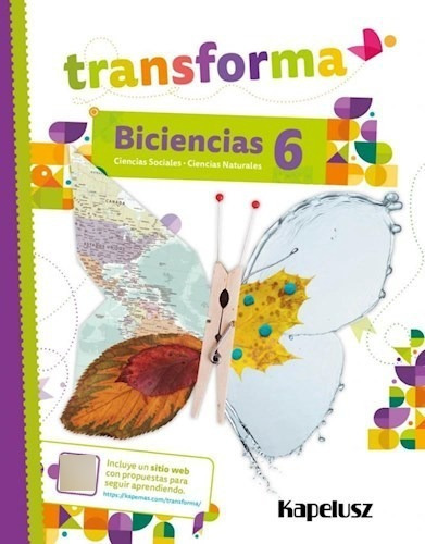 Libro Transforma Biciencias 6  Federal 