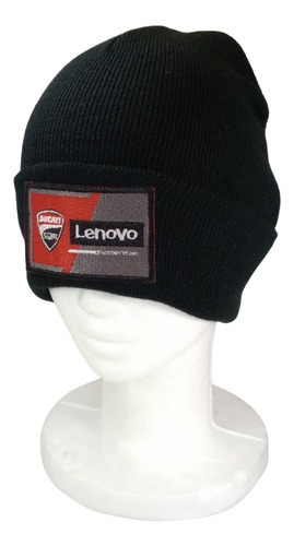 Gorro De Lana Ducati Motogp Con Parche Bordado 