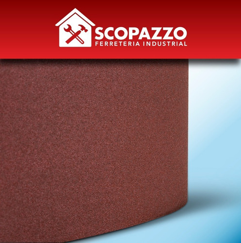 Imagen 3 de 6 de Set Lijas De Banda 100x915 Mm Omaha Grano 60 X 3 Unidades