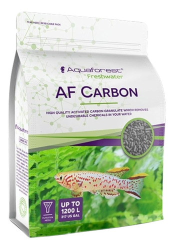 Aquaforest Af Carbón Activad 1000 Ml Acuario Plantado Pecera