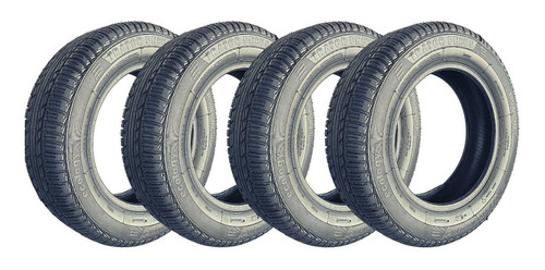 Kit 4 Pneu 185/65/15  Remold Com Borracha Vipal +4 Bico