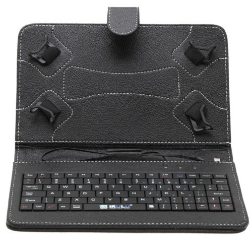 Irulu 7  Pu Cubierta Micro Usb Protector Teclado Funda Para 