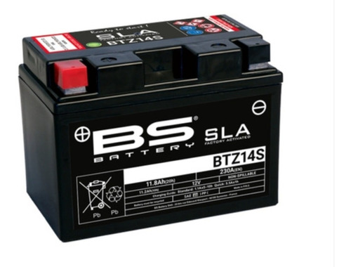 Batería Bs Ktm950 Ktm990 Benelli Ytz14-s