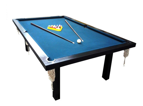Mesa De Pool 1.85x1.10 Semiprofesional Mdf + Kit Accesorios