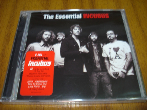 Cd Incubus / The Essential (nuevo Y Sellado) Europeo 2 Cd